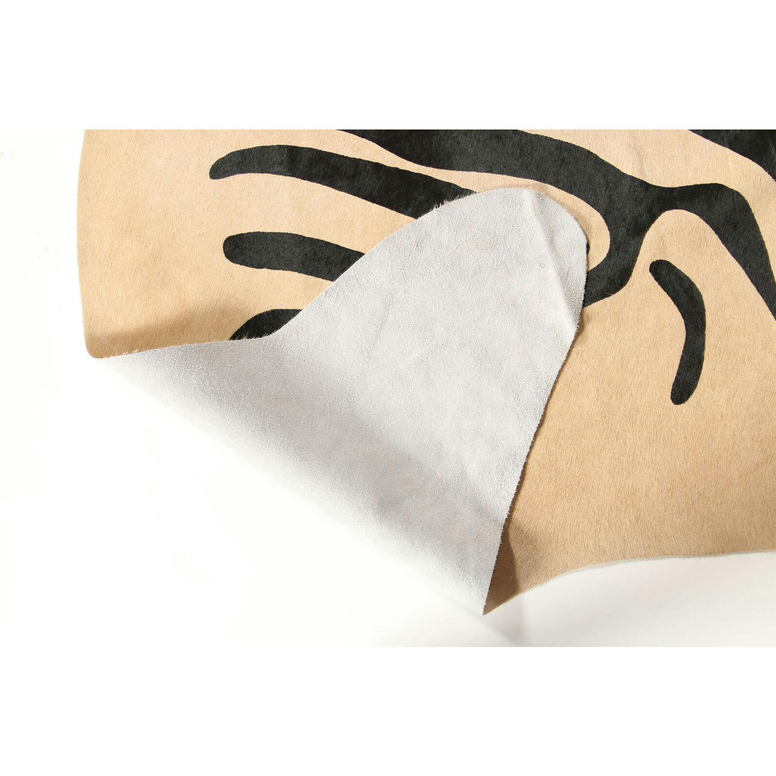 SAFARI - Tapis peau naturelle Cuir Beige