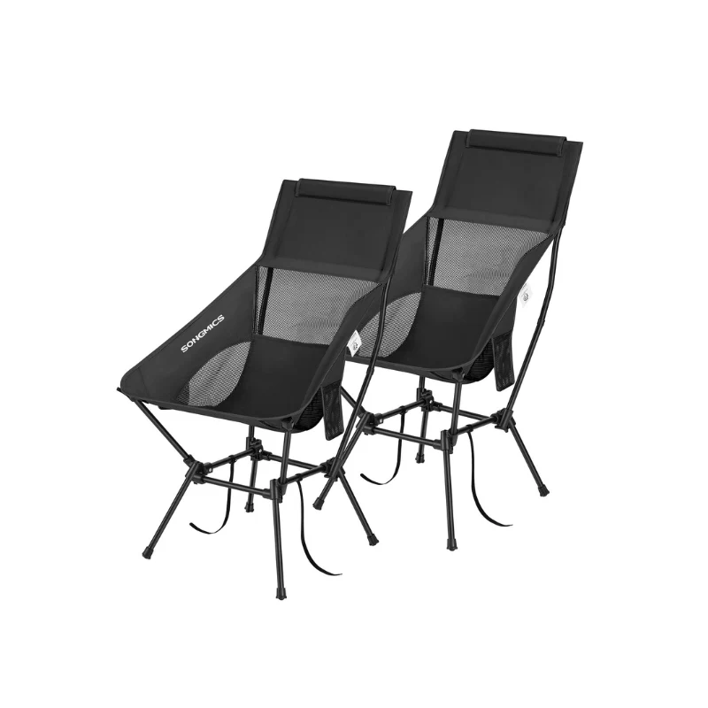 Chaise de Plage Pliante Haut Dossier Réglable