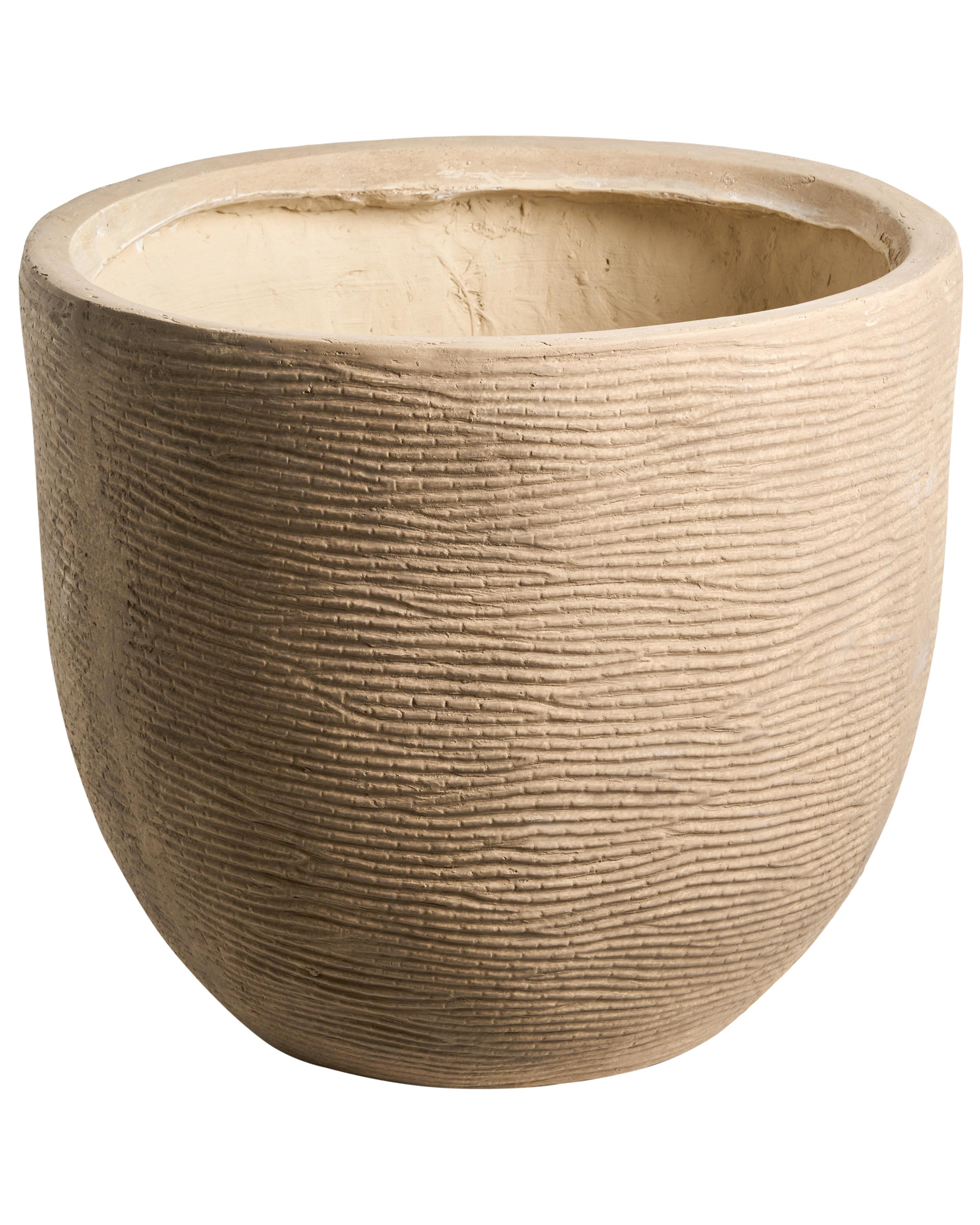 Plant Pot LIXOURI 47 cm Beige