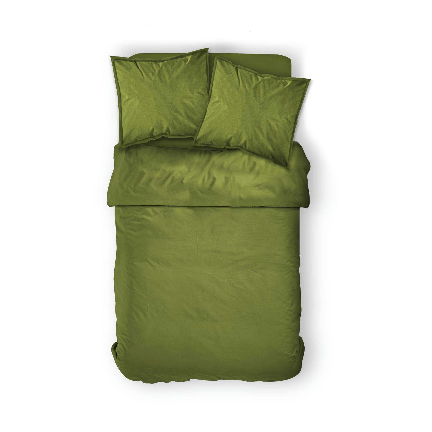 TODAY - Housse de couette bambou 100% coton 57 fils 220 x 240 cm vert