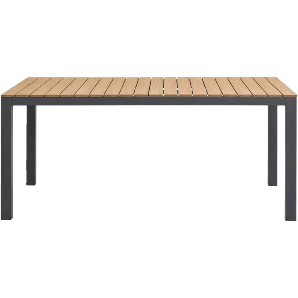 Tuintafel Toulon - antraciet - 74x169x90 cm