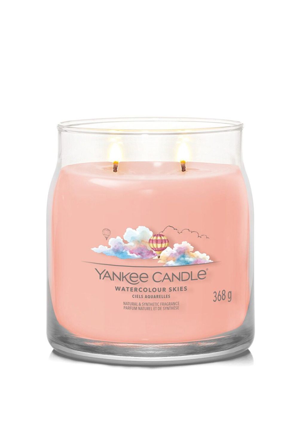 Yankee Candle Signature Medium Jar Candle - Watercolour Skies 368g