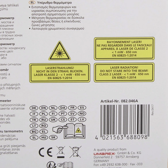 Infrarot-Thermometer »CondenseSpot Plus«, grau/schwarz