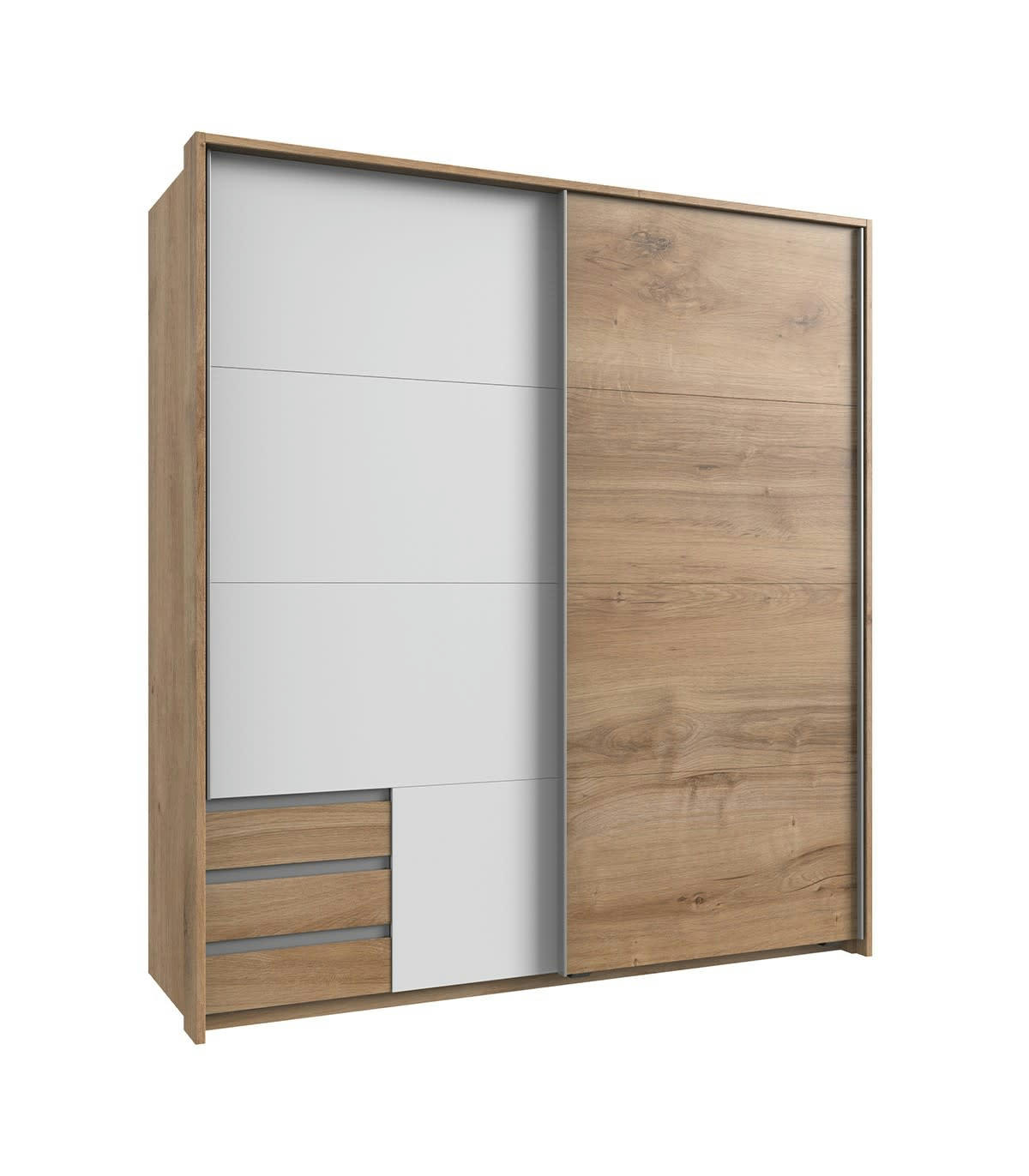 - Armoire 2 portes coulissantes - L179 cm