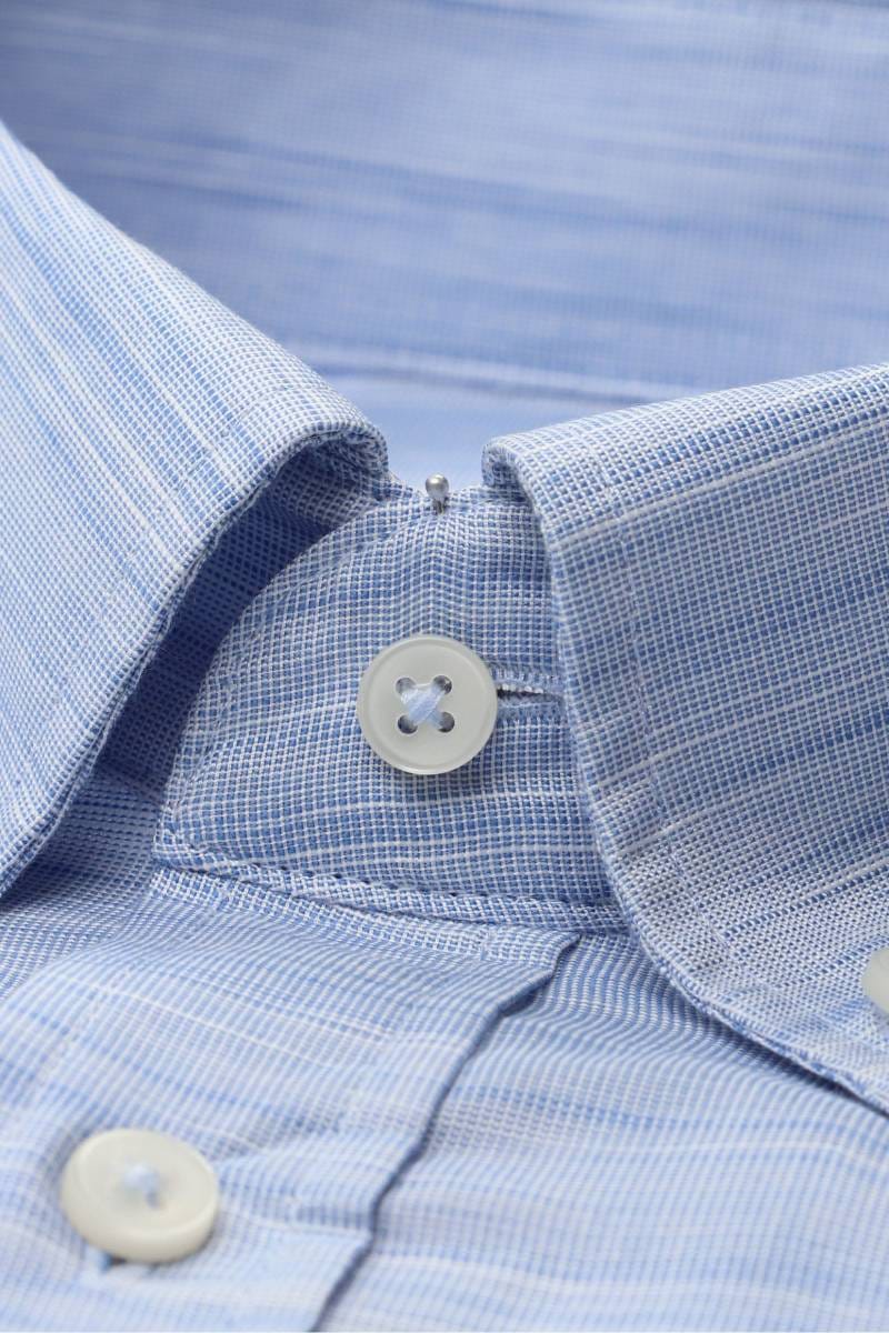 ETERNA Modern Fit Tencel Hemd himmelblau, Einfarbig