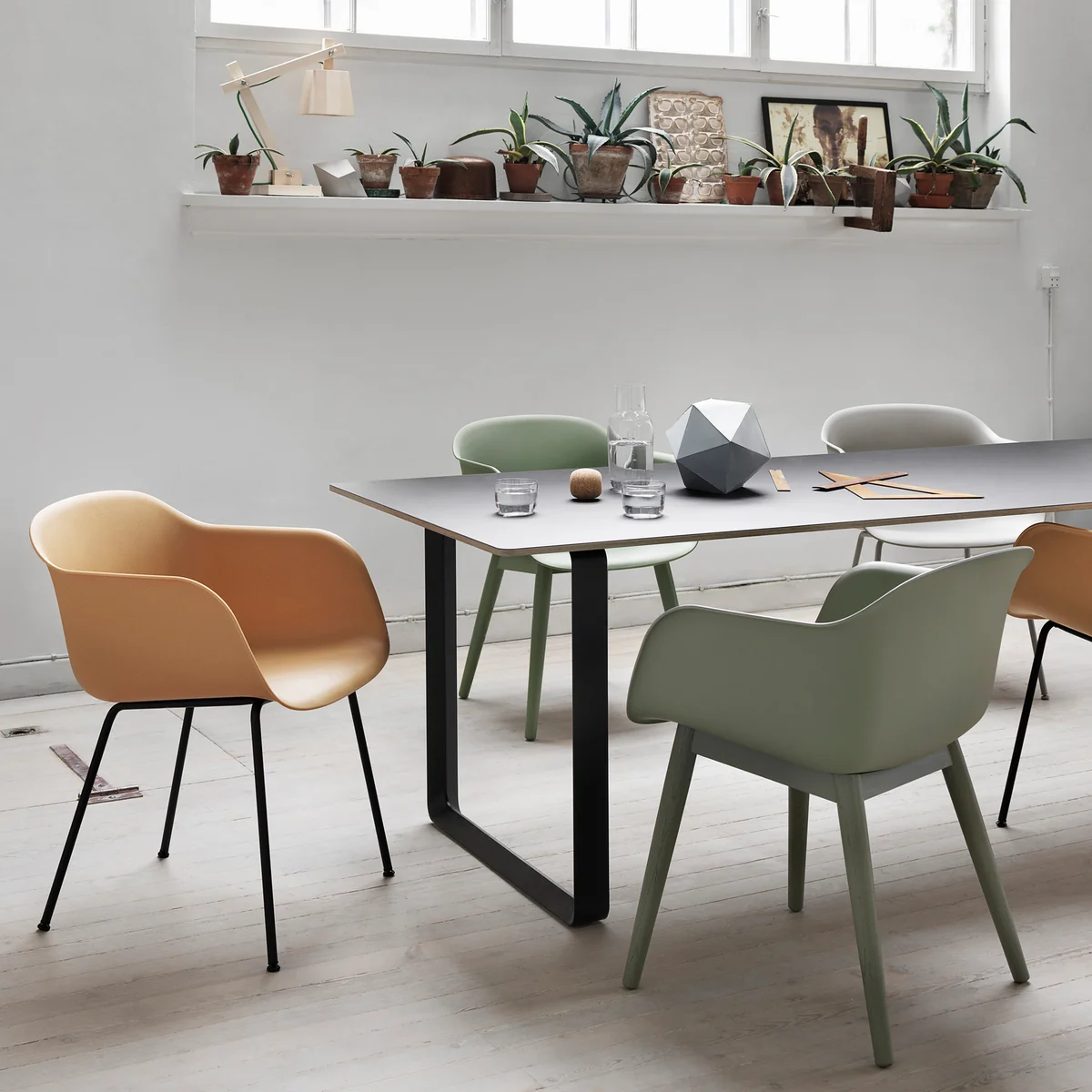 Muuto - Fiber Chair Wood Base