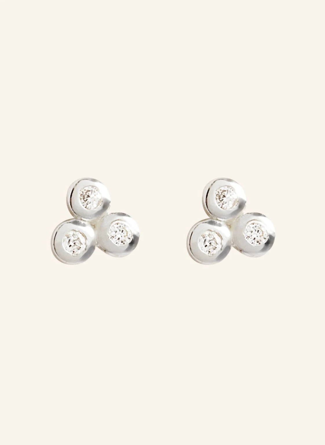 OHH LUILU Ohrstecker TRINITY CRYSTAL STUDS by GLAMBOU