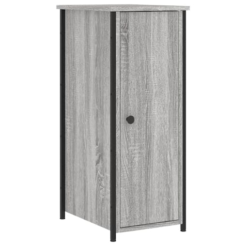 NNEVL Bedside Cabinets 2 pcs Grey Sonoma 32x42x80 cm Engineered Wood