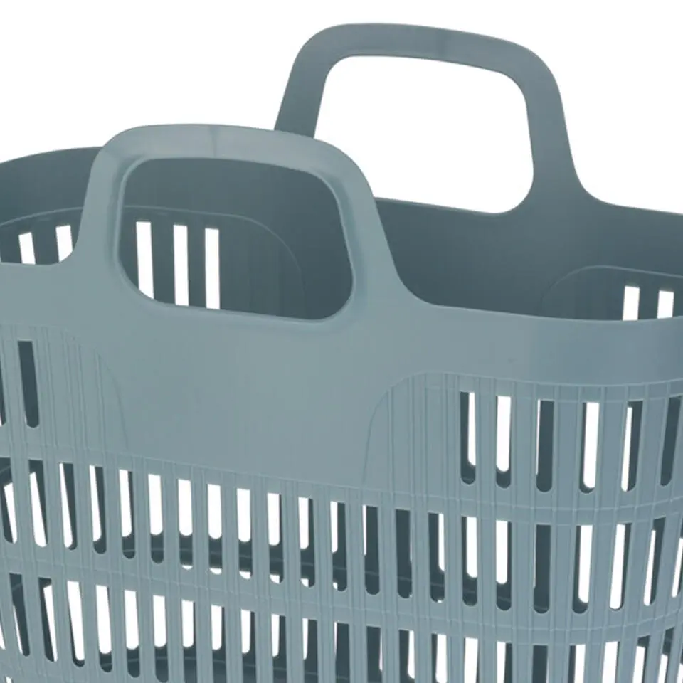 Wastas - flexibel - 25L - 47 x 23 x 32 cm - blauw - boodschappentas