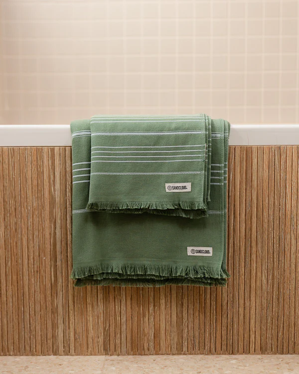 Classic XL Bath Bundle - Hedge Green