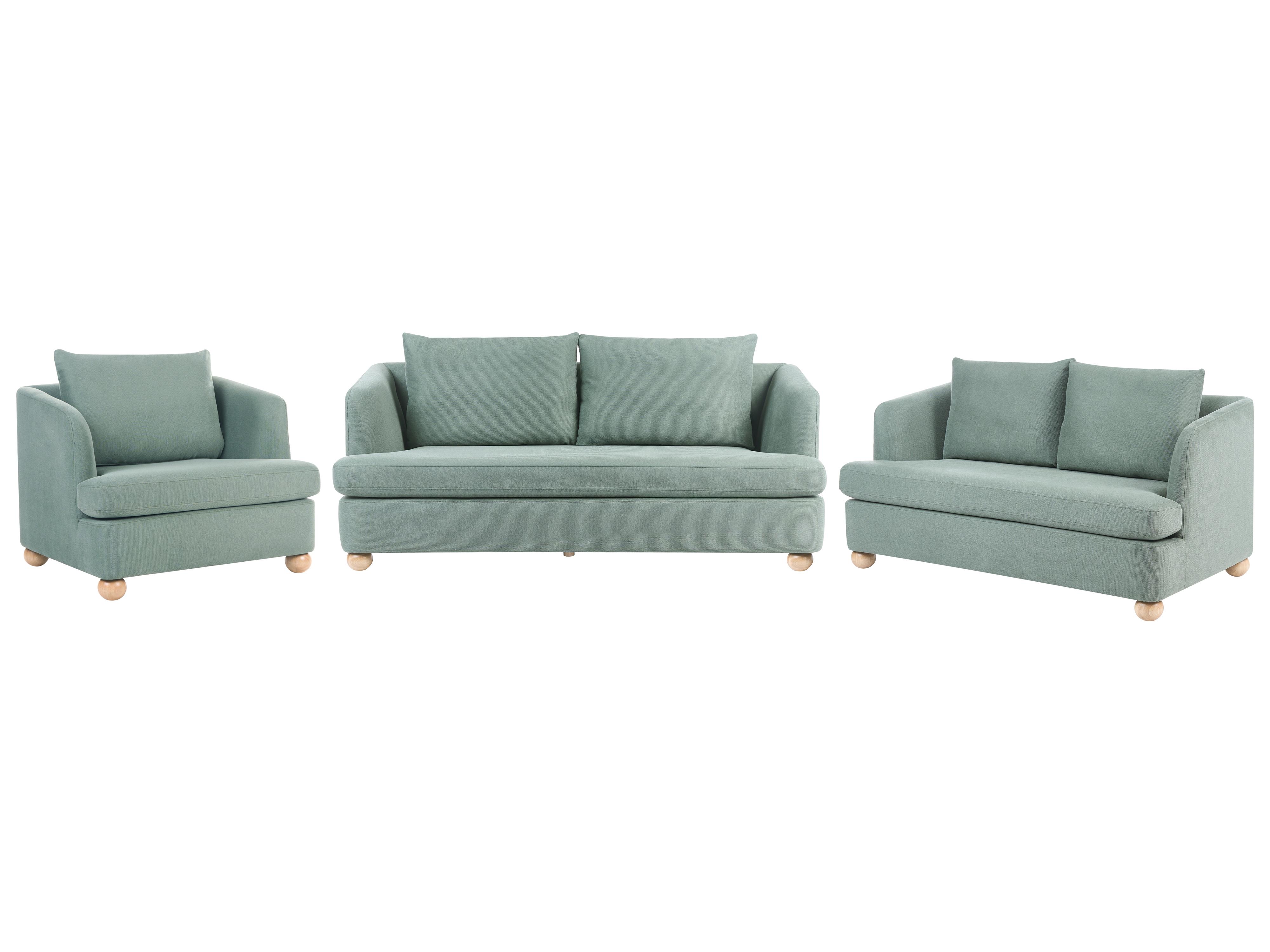 Armchair RATTVIK Fabric Light Green
