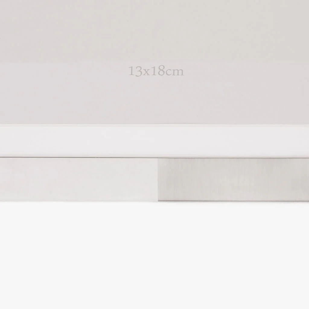 Moldura Tons Prateado 13x18 SHINY & BRUSHED