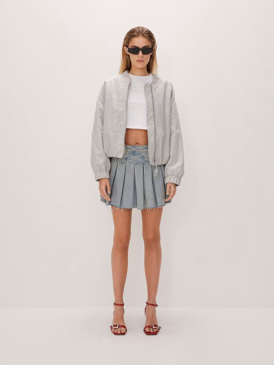 Denim Mini Skirt