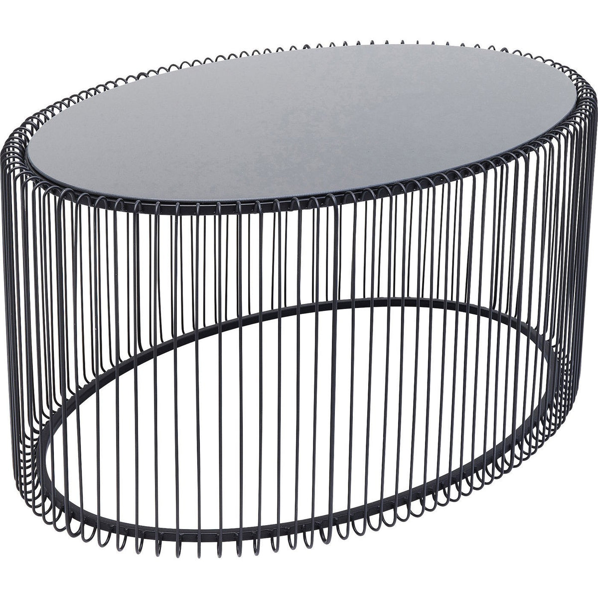 Kare Design Salontafel Wire Uno Zwart 60x90cm