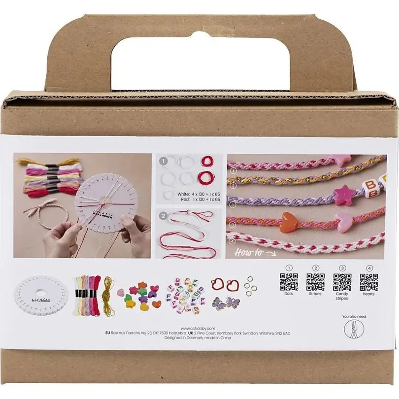 Bastelset Mini Kreativ Mix Freundschaftsarmbänder