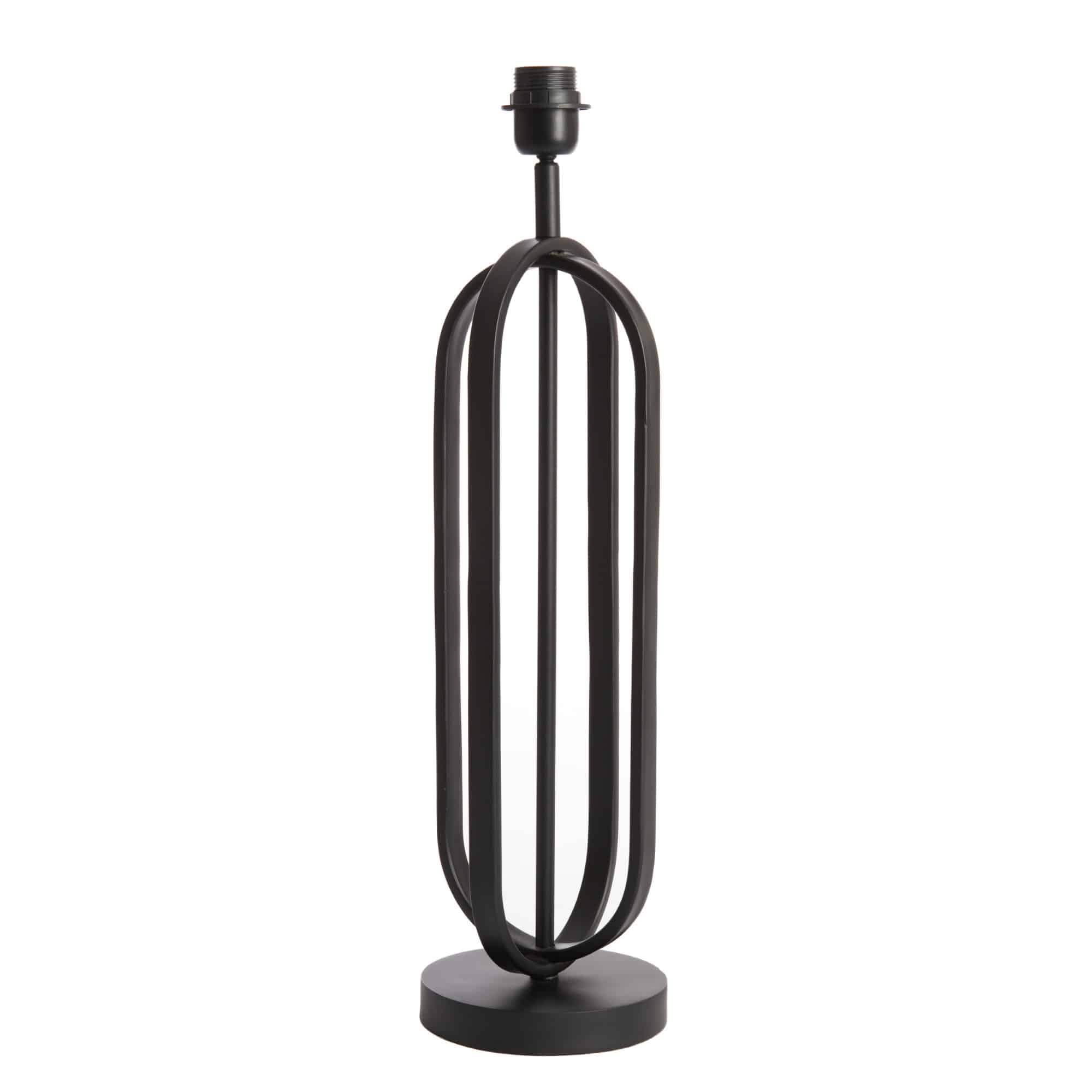 Light & Living lampvoet Aster - zwart - Ø16cm