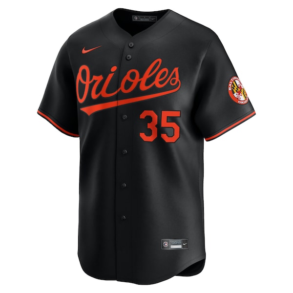 Adley Rutschman Baltimore Orioles Nike Alternate Limited Player Jersey – Black