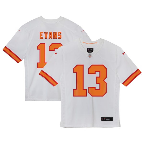 Mike Evans '76 Tampa Bay Buccaneers Preschool  Game Jersey - White