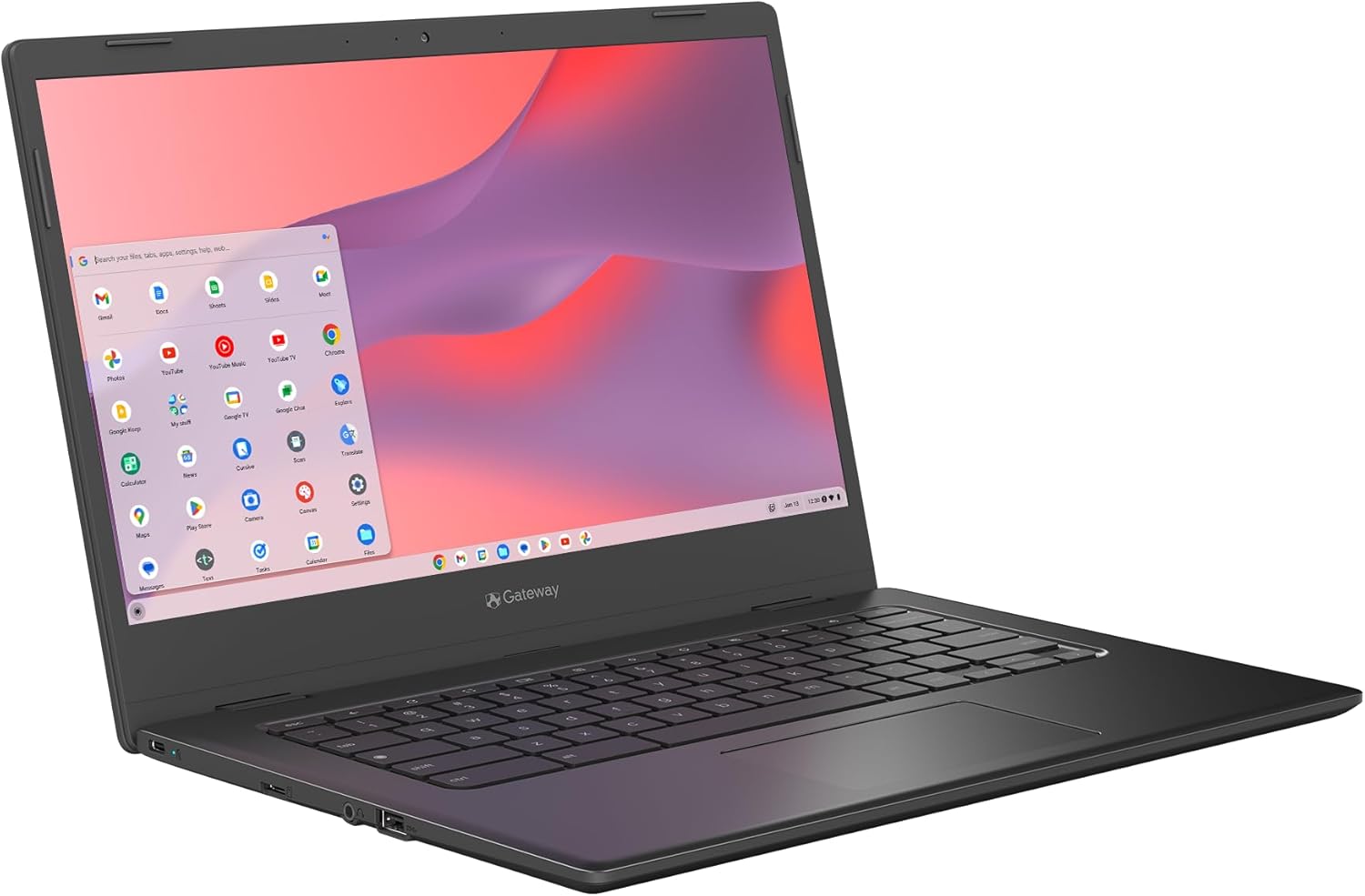 acer Gateway Chromebook 314 CBO314-1H-C476 Laptop | Intel Celeron N4500 | 14 Full HD (1920 x 1080) Display | 4GB LPDDR4X | 64GB eMMC | Wi-Fi 5 802.11ac | Chrome OS | Star Black