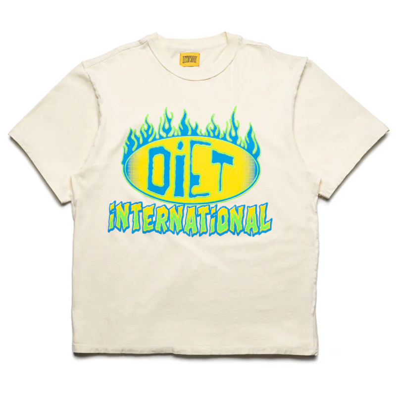 Diet Starts Monday INTL Flame Tee - Antique White