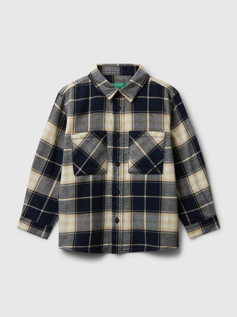 100% cotton check shirt