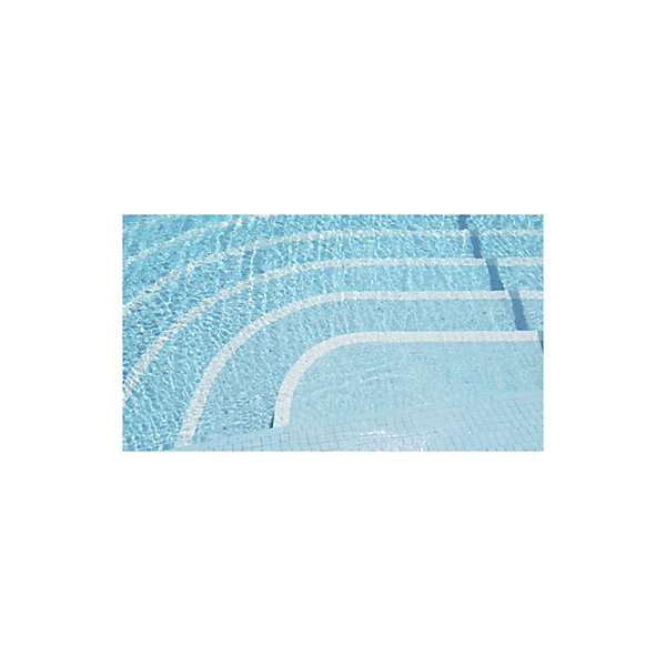 Mosaïque Pâte de verre UNICOLOR PISCINE CARRé couleur : Pas Anti-dérapant Classe 3 boite de 1.54 m2