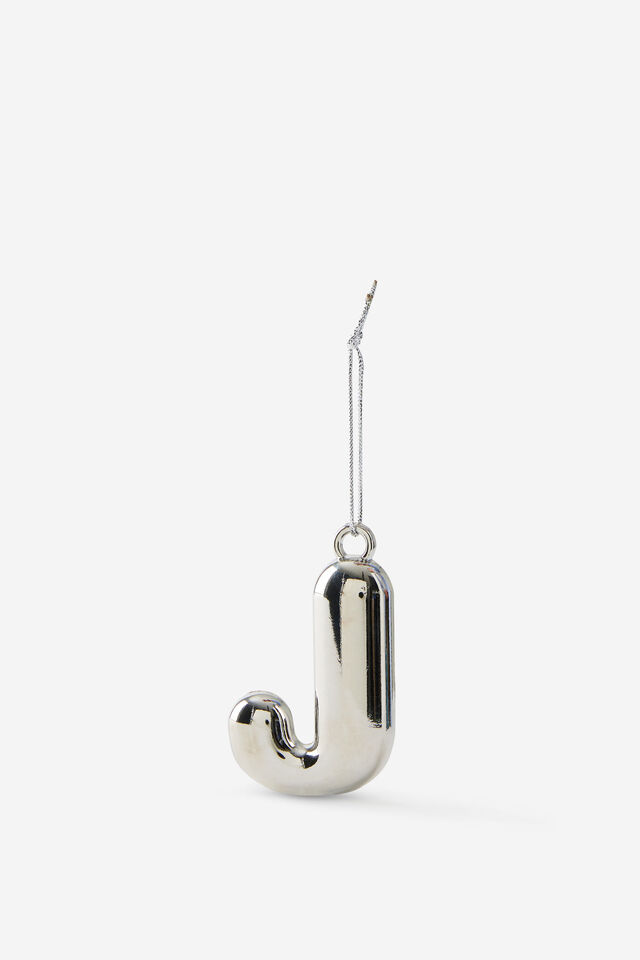 Alphabet Christmas Ornament
