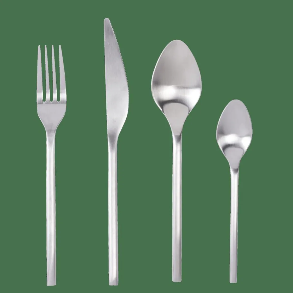 Ménagères^CASA ETNA SATIN Couverts 16 Pièces Argent