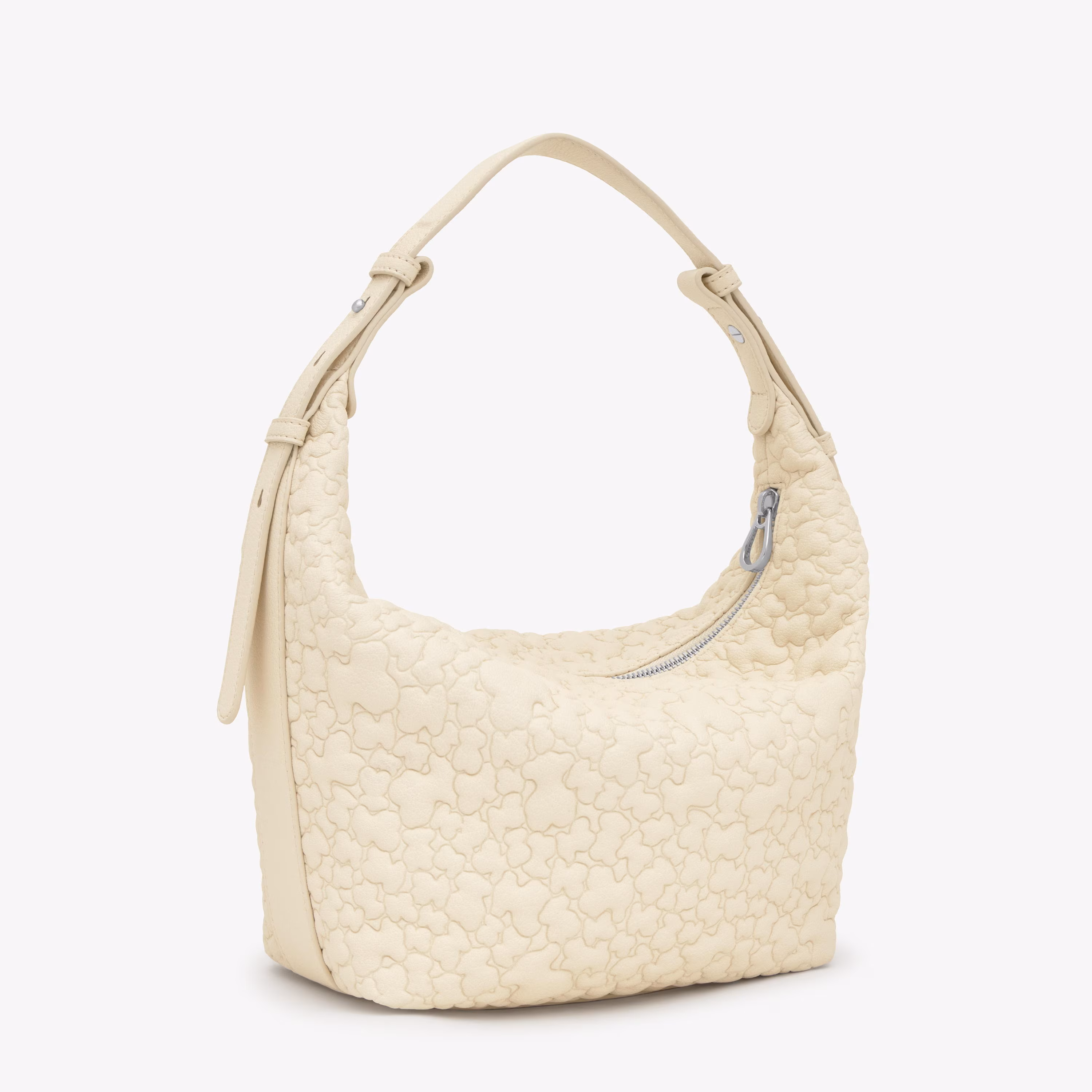 Bolso de hombro mediano beige TOUS Puffy bear