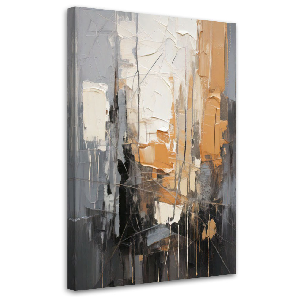 Feeby Obraz do salonu, Abstrakcja Miasto Tekstura 40x60