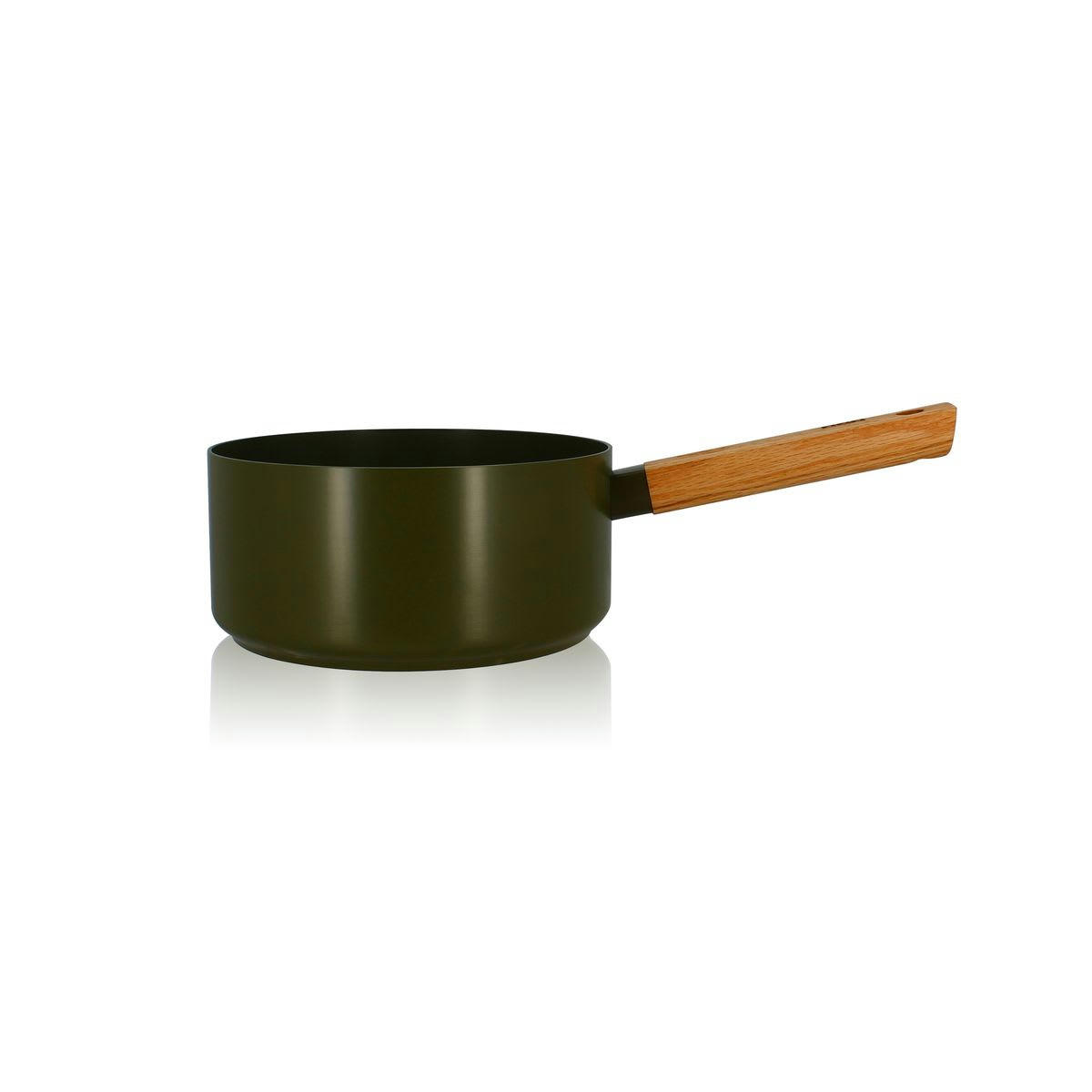 ECTOR - Casserole en aluminium kaki Ø20cm - compatible induction