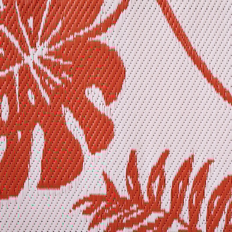 Buitenkleed damast - terra - 300x200 cm