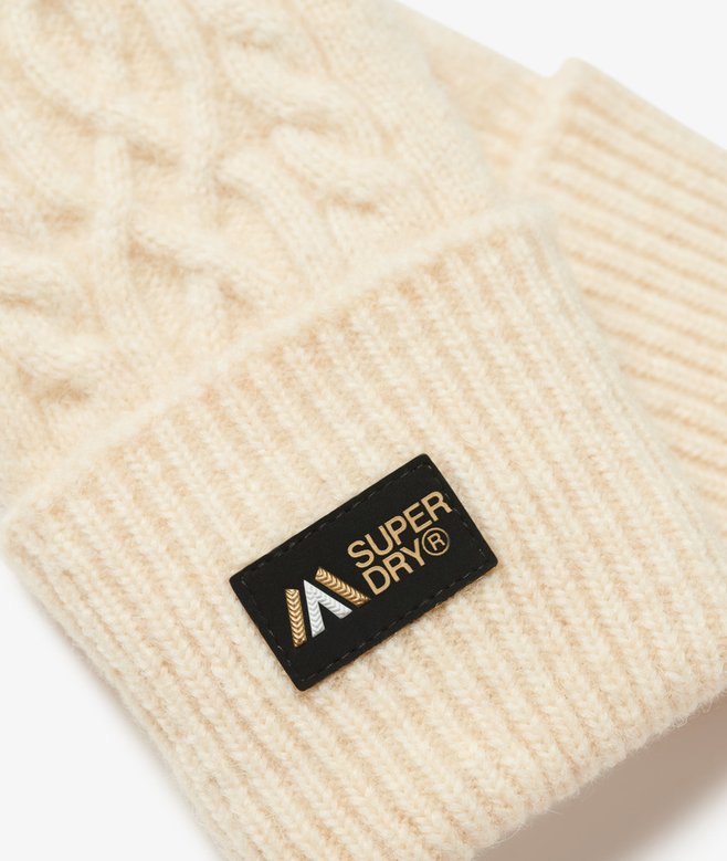 Cable Luxe Handwarmer Gloves