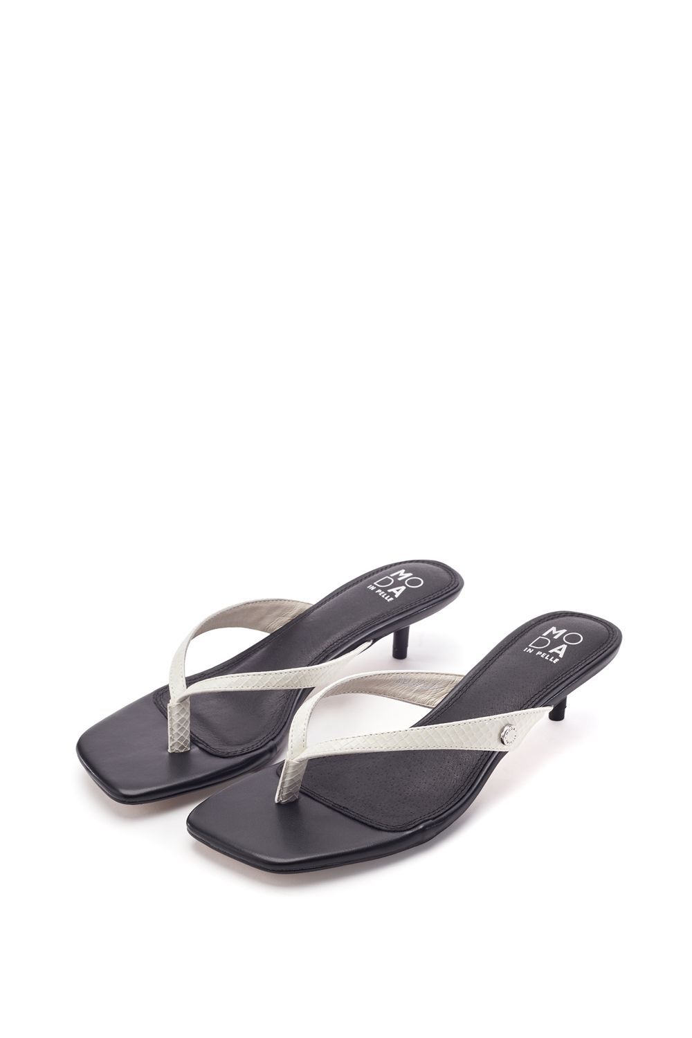 Moda In Pelle Melodi' Porvair Heeled Sandals