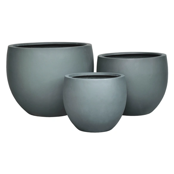 Pflanzgefäß »Rivo«, dunkelgrün, rund, BxHxL: 34 x 29 x 34 cm