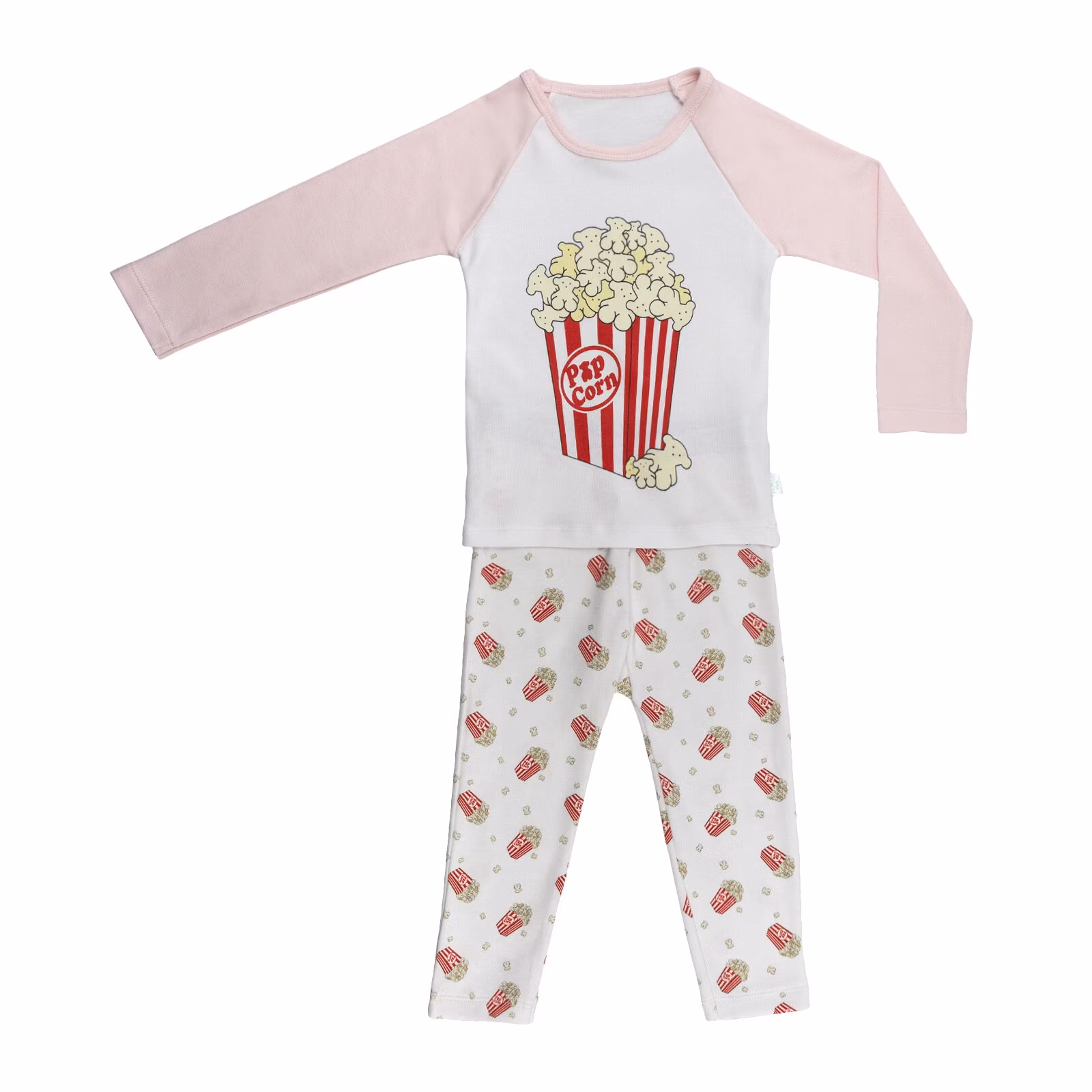 Pijama Party Pop Corn Rosa