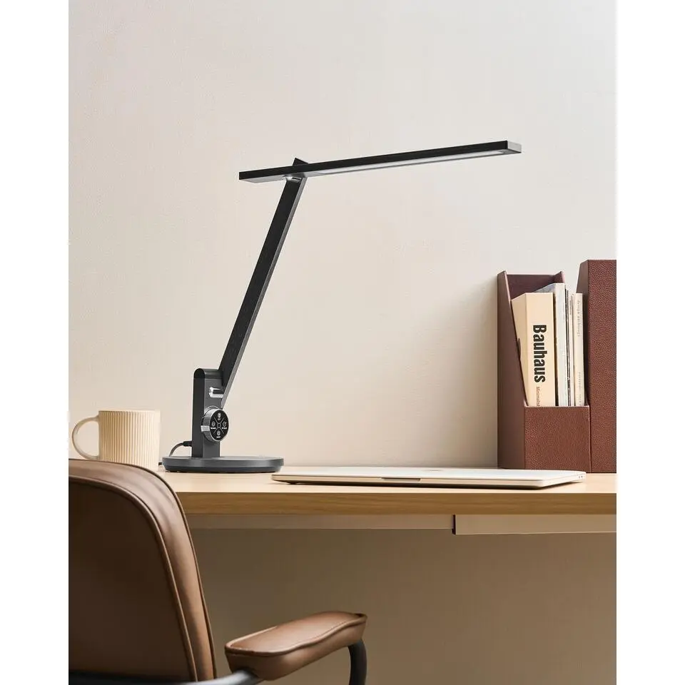 CETUS - Bureaulamp LED - Grijs - Synthetisch materiaal
