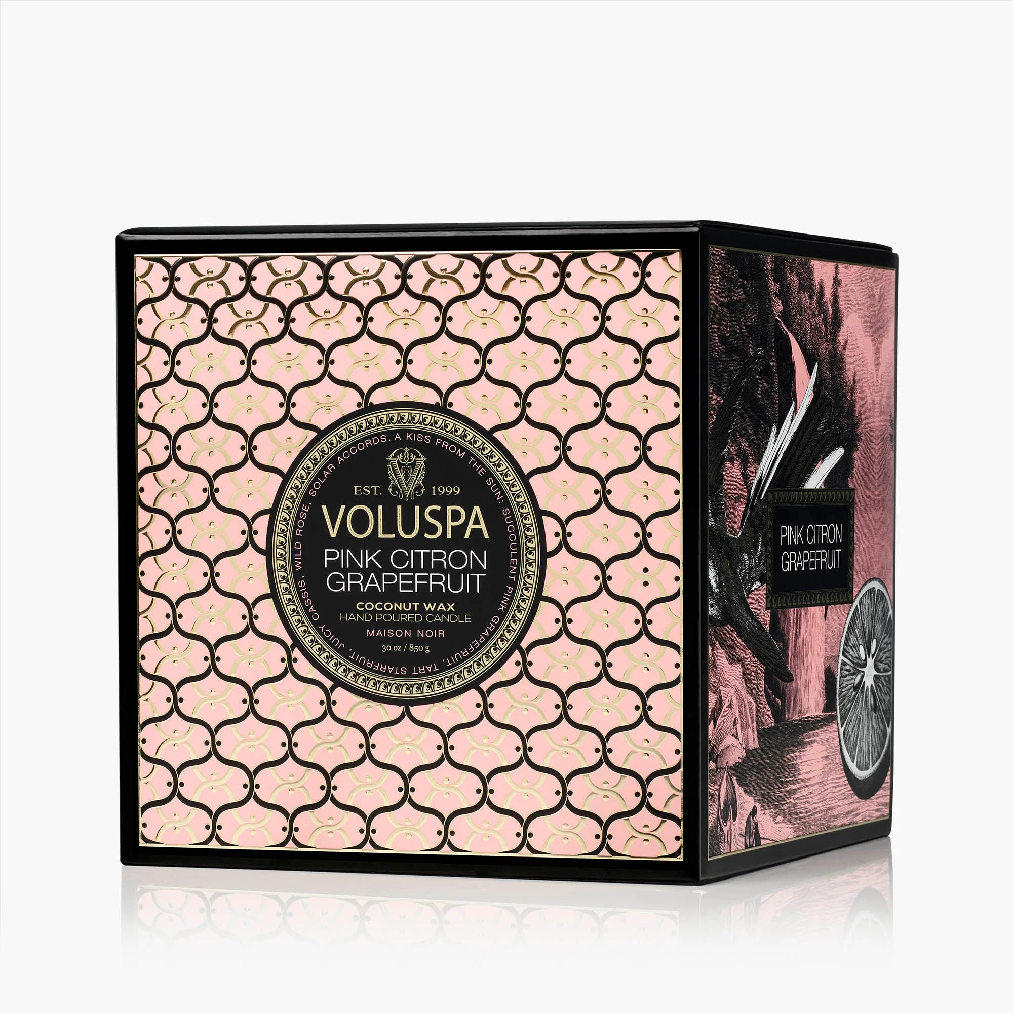 Pink Citron Grapefruit - Luxe Candle