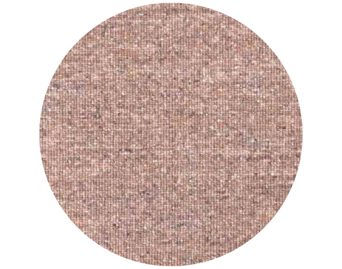 DÉJA Living Vloerkleed Bela - Rond Taupe Wol - Ø160cm