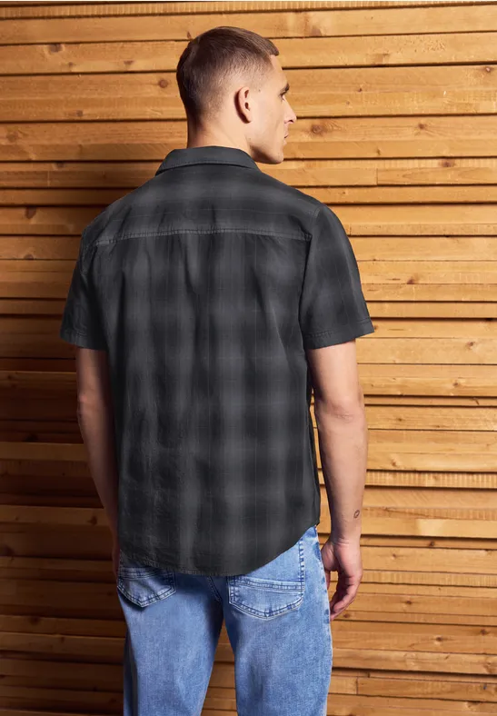 Kariertes Baumwoll-Hemd