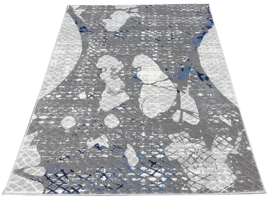 Dywan Tunis 067 blue gray szary 120x170
