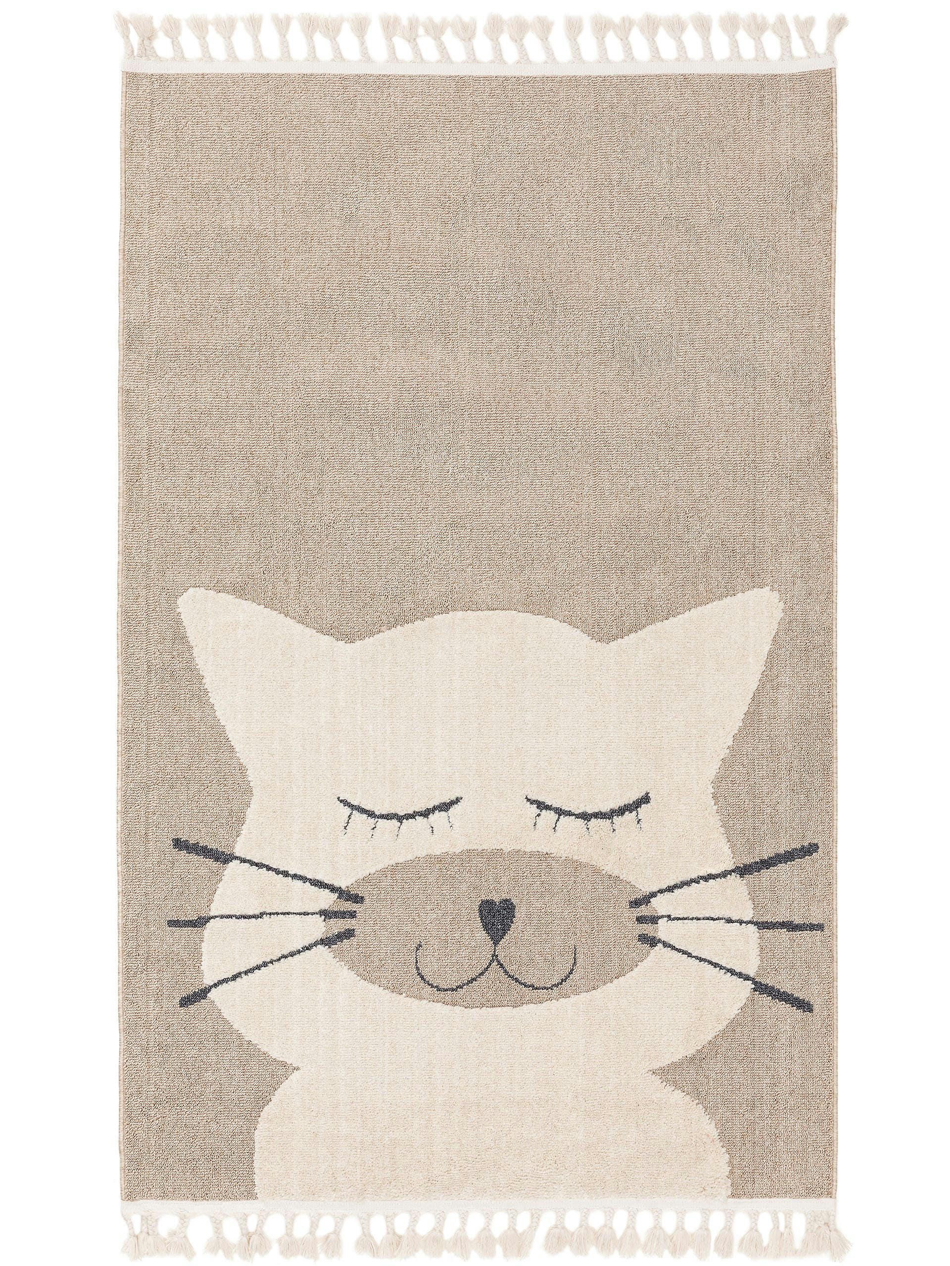 MOMO - Tapis enfant beige 160x230