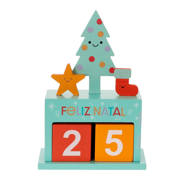 CALENDÁRIO 15 CM COLORFUN XMAS
