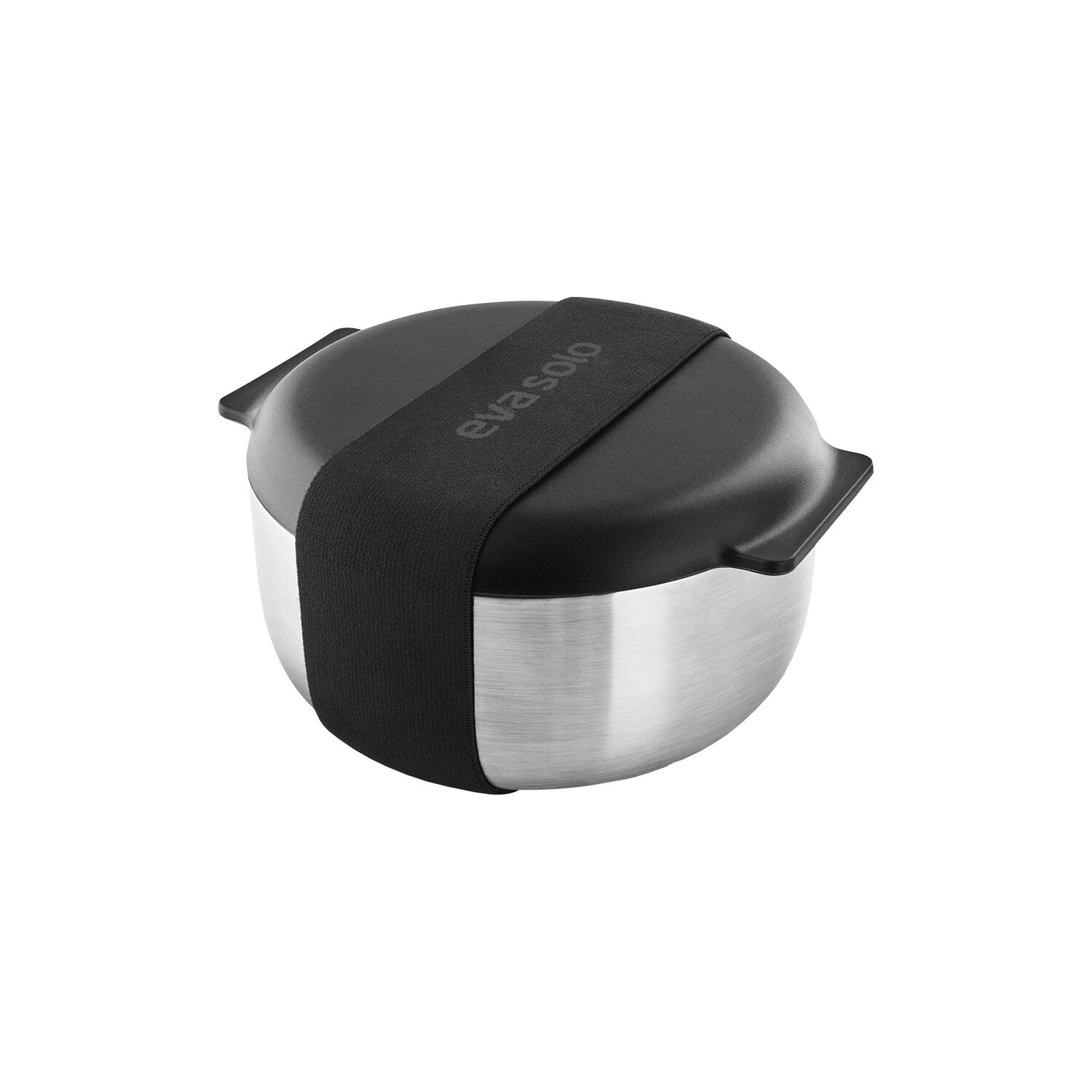 To Go madkasse, steel/black