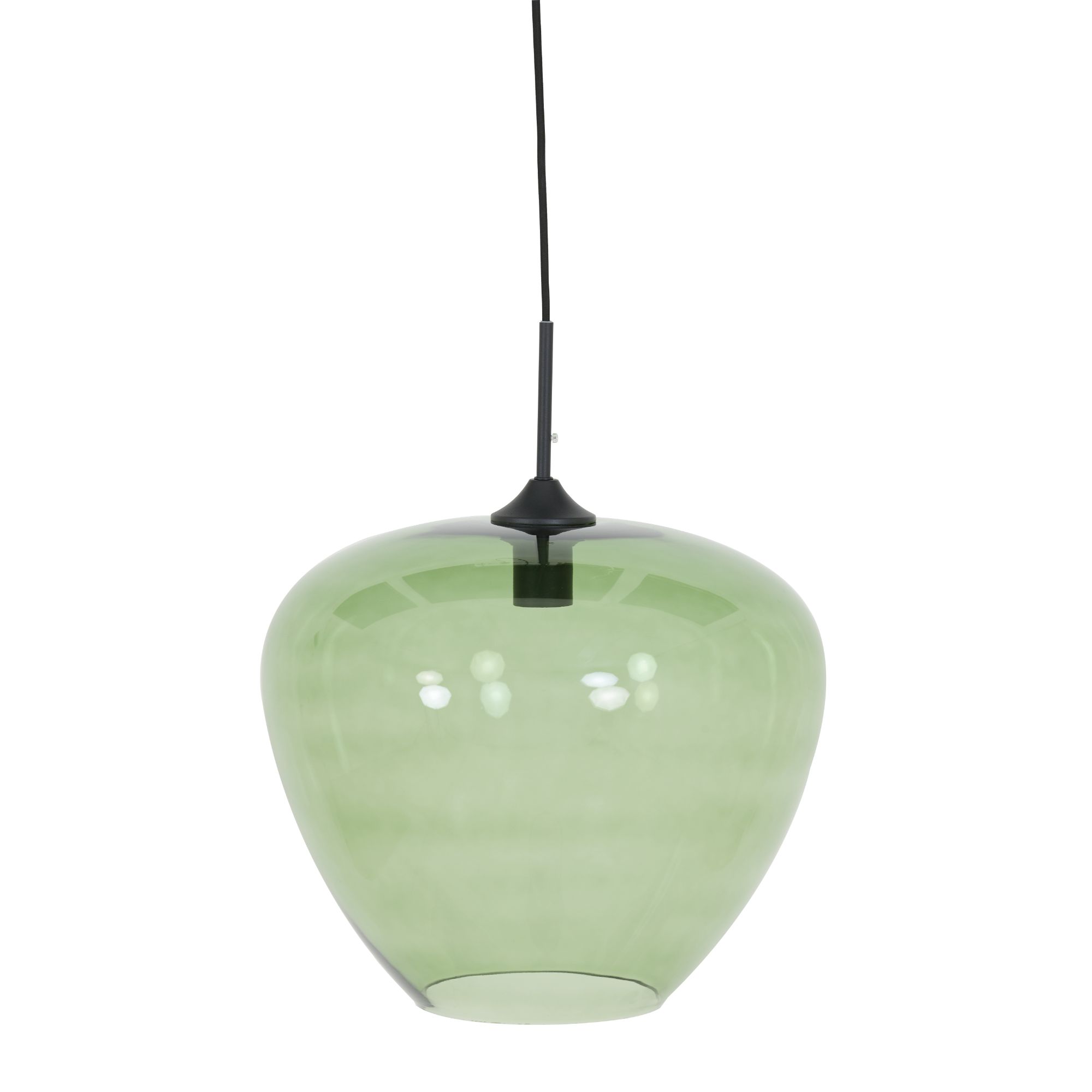 Light & Living hanglamp Mayson - groen - Ø40cm
