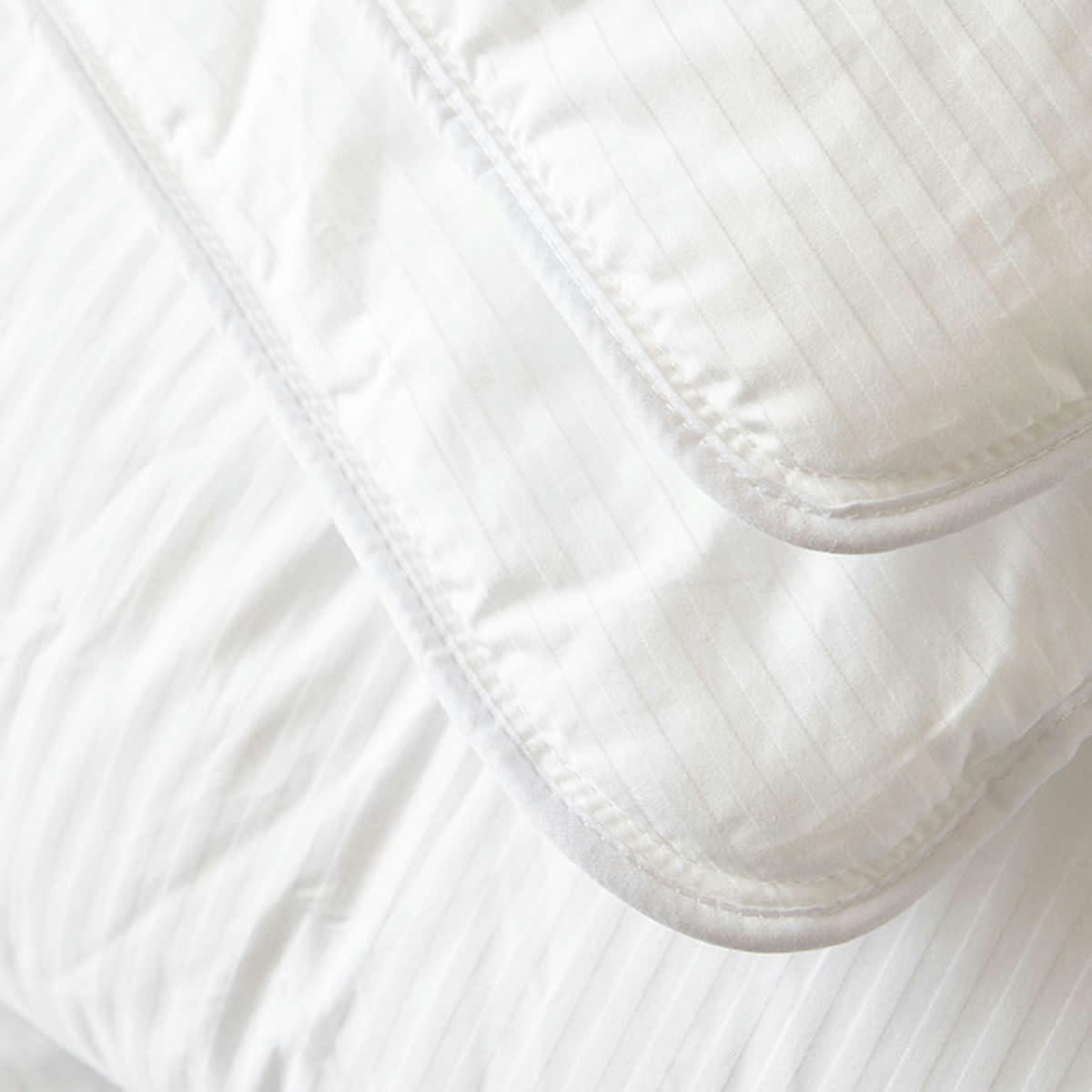 PRESTIGE - Couette naturelle chaude blanc 140x200