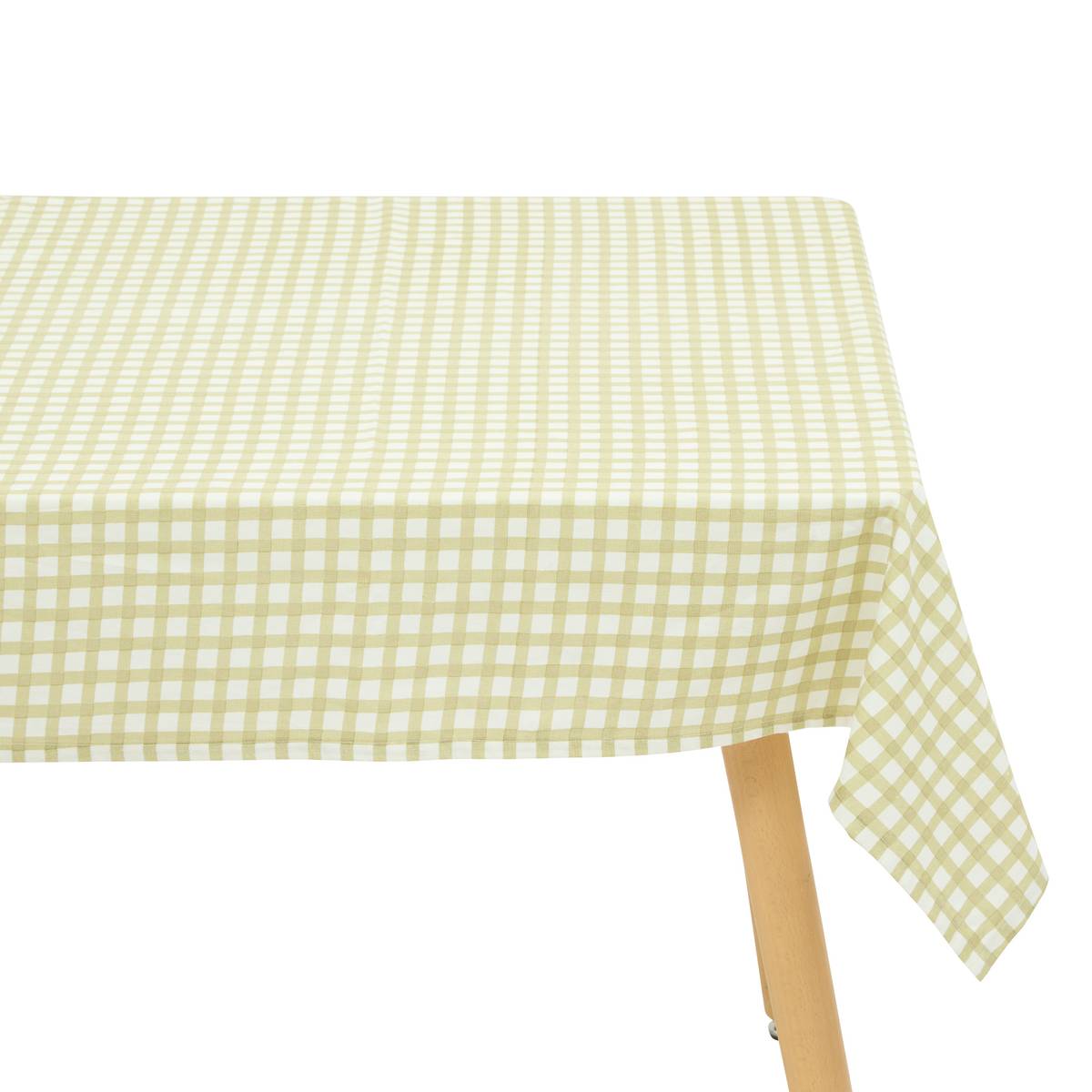 Tablecloth "Rose Flower" 250x150 cm, Light Green