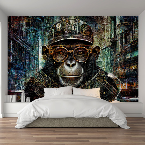 Feeby Fototapeta, Abstrakcyjna małpa 150x105