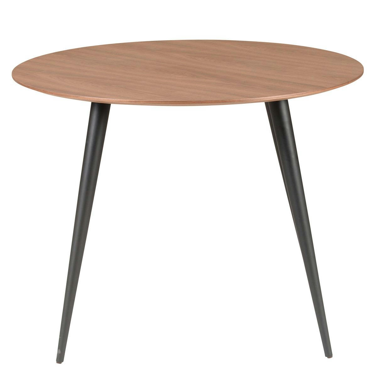 CALYPSO - Table repas ronde noyer 100 cm