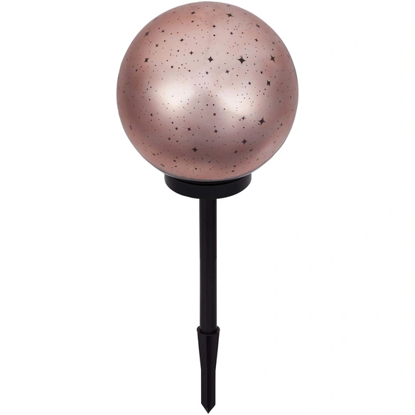 LED-Kugelleuchte, 9,6 W, 3000 K, 800 lm, kupferfarben, ⌀ 20 cm